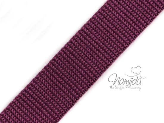 1 MTR. GuRTBAND PURPLE - 25mm