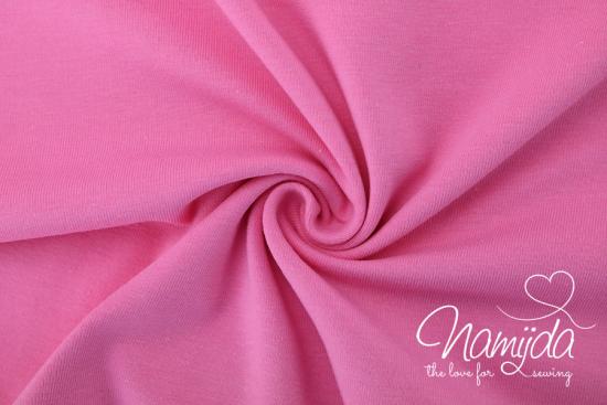 0,5 MTR. ♥  UNI BIO BAUMWOLLJERSEY ROSA ♥