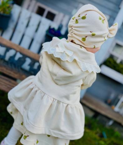 0,5 MTR. ♥ KUSCHLIG WEICHER BIO SoFT SWEAT NATURAL ♥