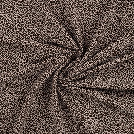 0,5 MTR. ♥ MINI LEO BEIGE - JERSEY ♥