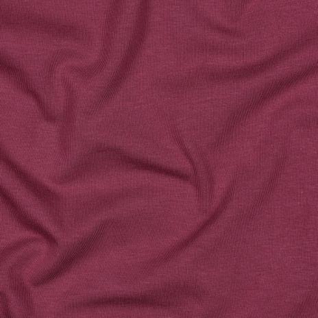 0,5 MTR. ♥ KUSCHLIG WEICHER BIO SoFT SWEAT BROMBEERE ♥
