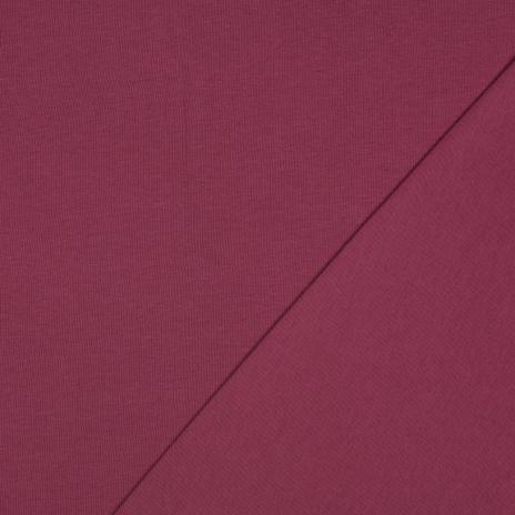 0,5 MTR. ♥ BIO SoMMER BAUMWOLL Sweat BROMBEERE/FRENCH TERRY♥