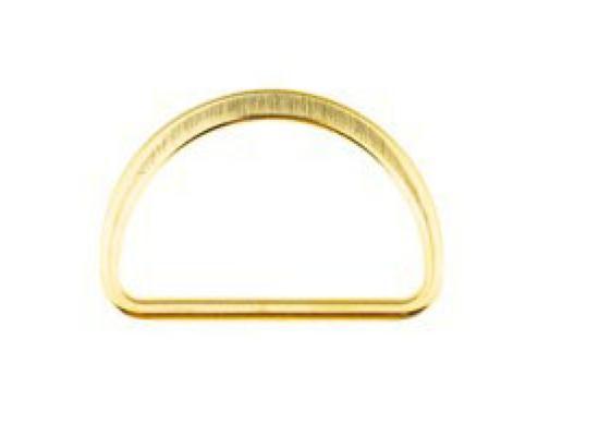 1 STüCK - D-RING - 40MM - GoLD