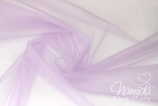 0,5 MTR. ♥ Soft Schimmer Tüll FLieDER *Extra weich* ♥