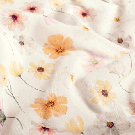 0,5 MTR. ♥ ARTFUL FLOWERS BIO JERSEY ♥