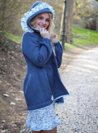 0,5 MTR. KUSCHLIGER WINTER SWEAT JEANS MELANGE