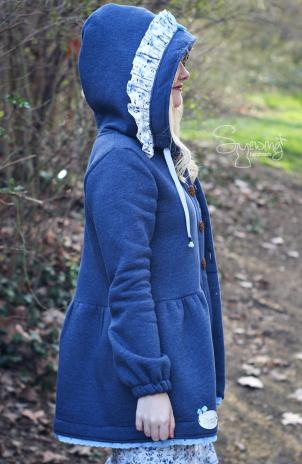 0,5 MTR. KUSCHLIGER WINTER SWEAT JEANS MELANGE