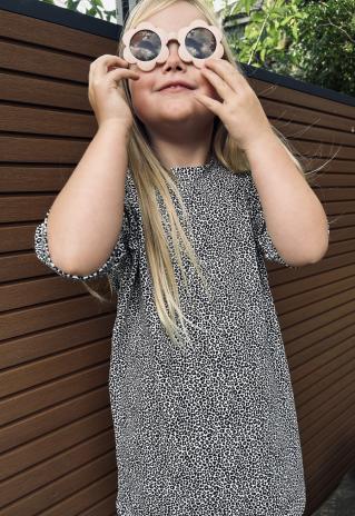 0,5 MTR. ♥ MINI LEO NATUR - JERSEY ♥