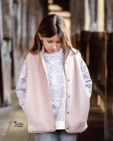 0,5 MTR. ♥ SUPER KUSCHLIGER TEDDY ALTROSE ♥