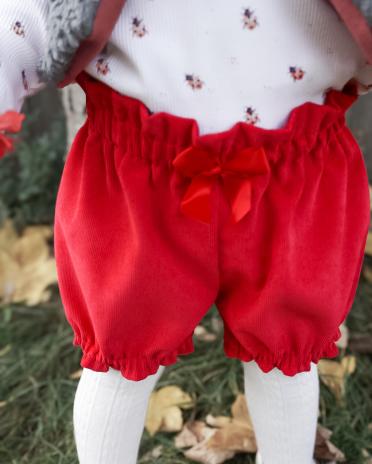 0,5 MTR. ♥ WEICHER  FEINCORD RoT ♥