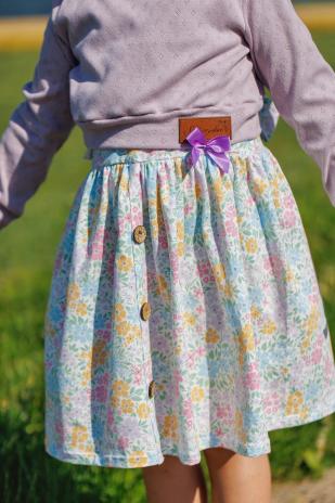 0,50 MTR. PASTELL FLOWERS MULTICOLOR JERSEY