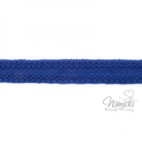 1 MTR. ♥ Einfassband Strick - kobalt blau ♥