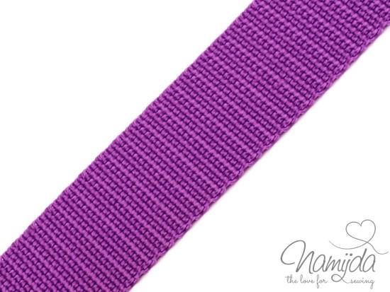 1 MTR. GuRTBAND LILA - 25mm
