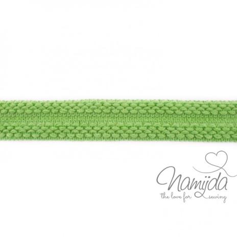1 MTR. ♥ Einfassband Strick - LIME ♥