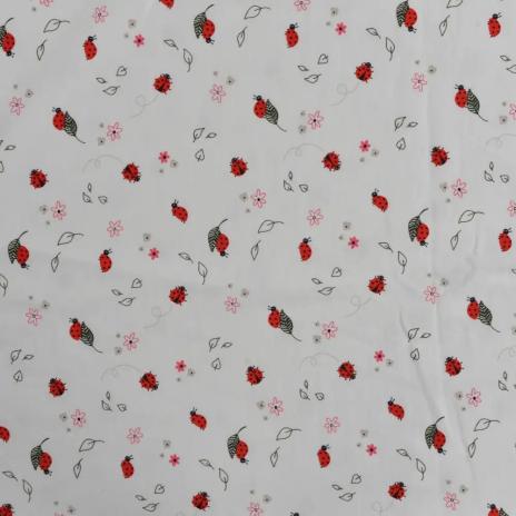 0,50 MTR. ♥ MARIENKÄFER JERSEY ♥