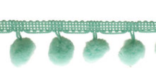 1 MTR. ♥ PomPom Bommelborte MiNT ♥