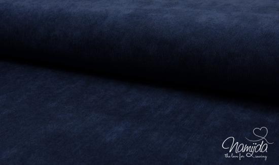0,5 MTR. ♥ WEICHER FEINCORD NaVY ♥