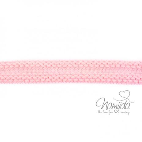 1 MTR. ♥ Einfassband Strick - Rosa ♥