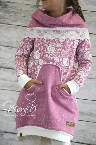 1 MTR. ♥XL Elastische Spitzeborte - WeiSS - 9,5cm ♥