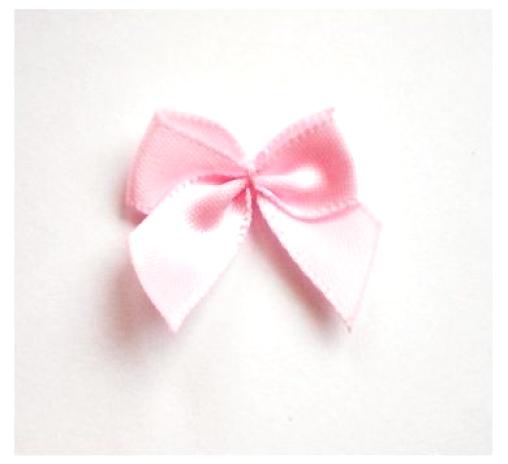 5 ♥ SATIN Schleifchen HeLLRoSE ♥