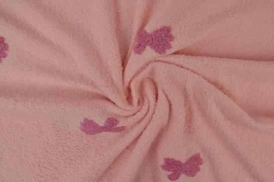 0,5 MTR. ♥ TEDDY SCHLEIFCHEN ROSA ♥