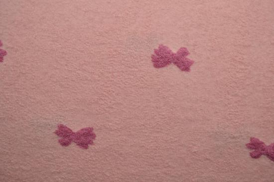 0,5 MTR. ♥ TEDDY SCHLEIFCHEN ROSA ♥