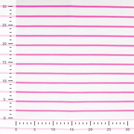 0,50 MTR. NEON STRIPES PINK - FRENCH TERRY