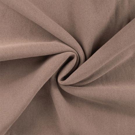 0,50 MTR. KuSCHLIGER GLITZER SWEAT - TAUPE