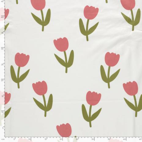 0,50 MTR.  ♥ TULPENZAUBER JERSEY ♥