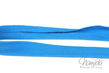 1 MTR. ♥ Elastisches Jersey Schrägband - Türkis ♥