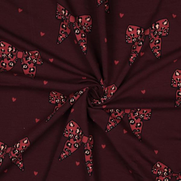 0,50 MTR. LEO BOWS BEERE FRENCH TERRY