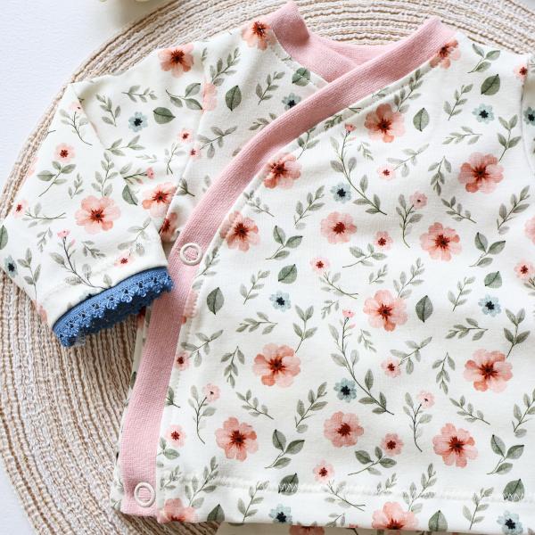 0,5 MTR. ♥ FLOWERS JERSEY  ♥