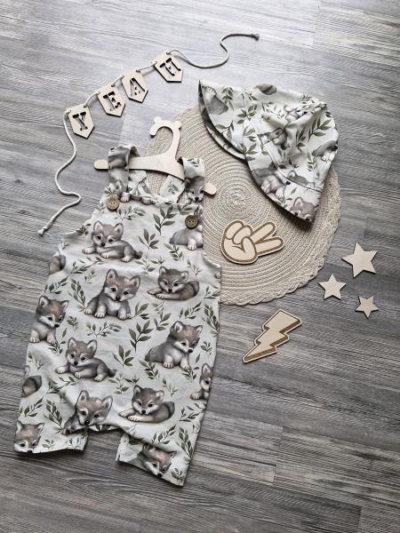 0,5 MTR. ♥ ZUCKERSÜSSE BABY WöLFE JERSEY ♥