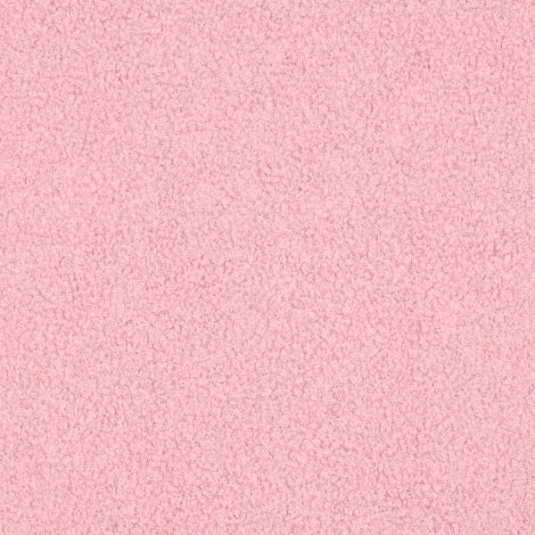 0,5 MTR. ♥ TEDDY BOUCLE  - FLEECE INNENSEITE   DOUBLEFACE HELLRoSE ♥