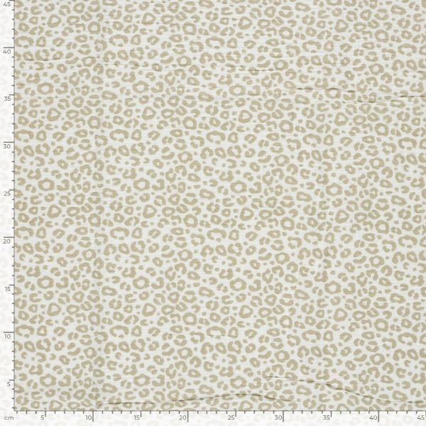 0,5 MTR. ♥ MuSSELIN LEO NATURAL ♥