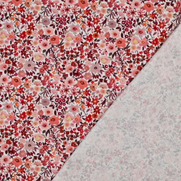 0,5 MTR. ♥ RIPPSTRICK JERSEY SPRING BLOSSOM ♥