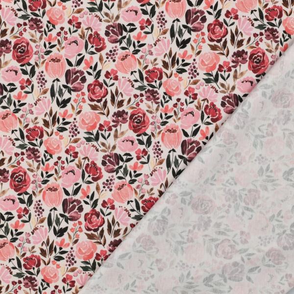 0,50 MTR. ♥ ROSY AUTUMN JERSEY  ♥
