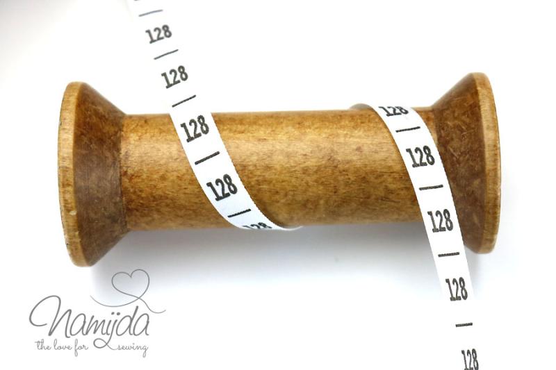 0,5 MTR. ♥ GrößenLabels Größe 128 - Kinder ♥