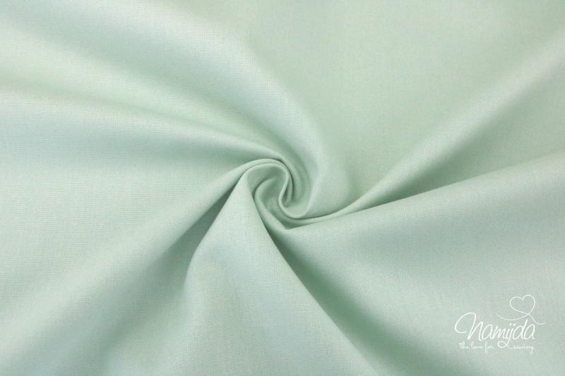 0,5 MTR.  BAUMWOLLE POPELINE MINZE