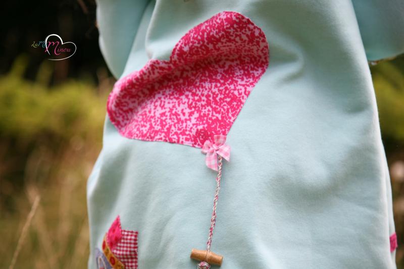 5 ♥Schleifchen♥ Vichy ROSA