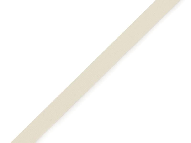 1 MTR. Bade Gummiband 6mm Bademode - Beige/Weiss