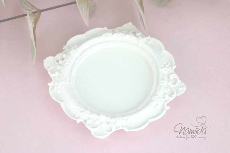 1 STÜCK ♥ GIESSFORM SILIKON SCHALE 11cm ♥