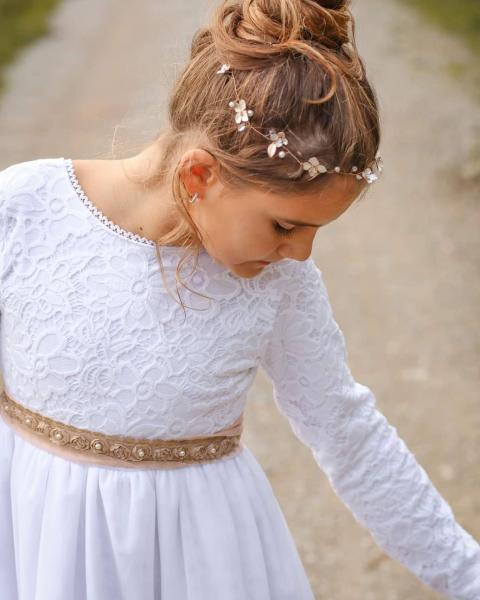 0,5 MTR. ♥ Soft Schimmer Tüll NATUR WeiSS *Extra weich* ♥