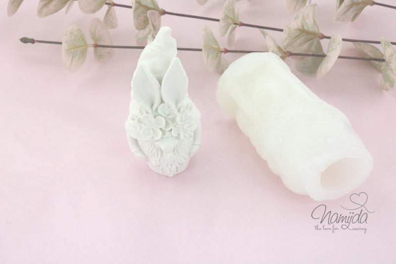 1 STÜCK ♥ GIESSFORM WICHTEL FLOWERS 9,5cm ♥