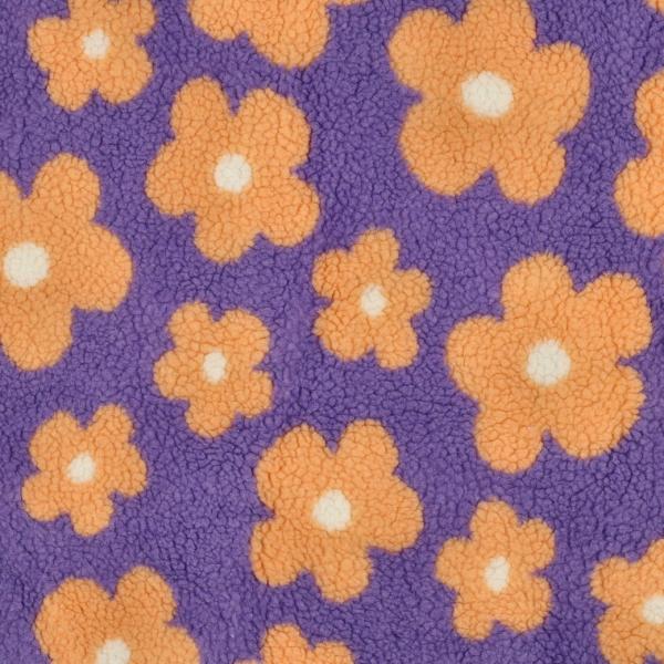 0,5 MTR. ♥ DAISIES FLOWER TEDDY FLIEDER APRICOT ♥