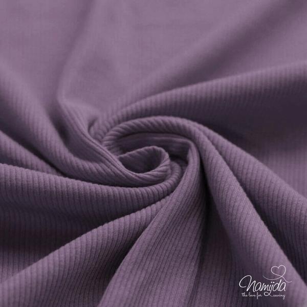 0,5 MTR. ♥ RIPPSTRICK JERSEY DUSTY LILA ♥