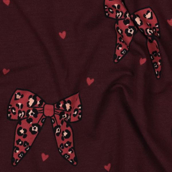0,50 MTR. LEO BOWS BEERE FRENCH TERRY