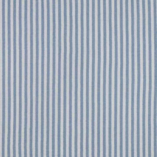 0,5 MTR. ♥ MUSSELIN STREIFEN - JEANS ♥