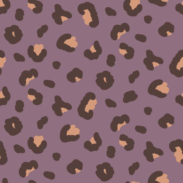 0,50 MTR. LEO LILA LOVER - FRENCH TERRY