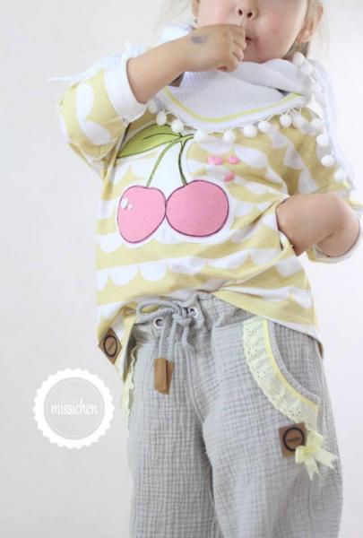 1 MTR. ♥ PomPom Bommelborte WeiSS ♥